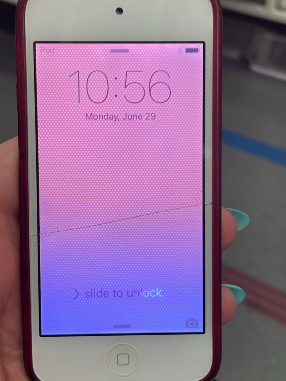 Apple iPod Touch Red with White Front